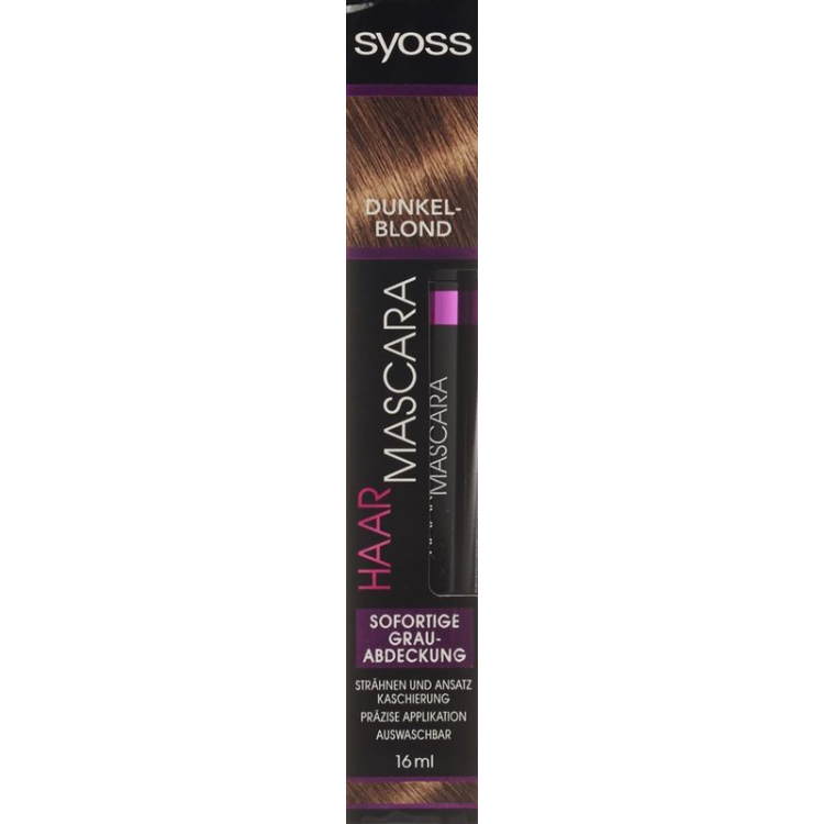 Syoss Haar Mascara Dunkelblond 16 ml