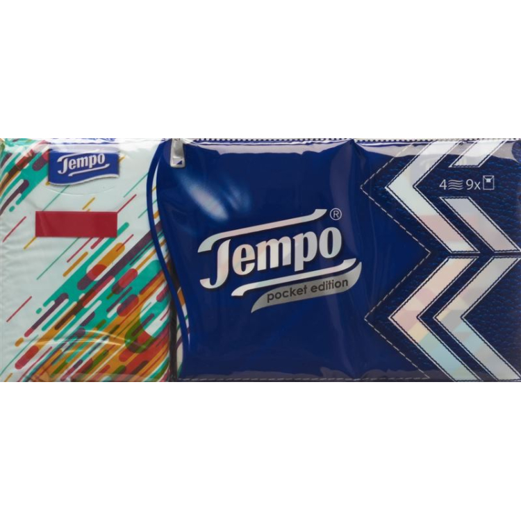 Tempo handkerchiefs Pocket Edition 9 x 5 pcs