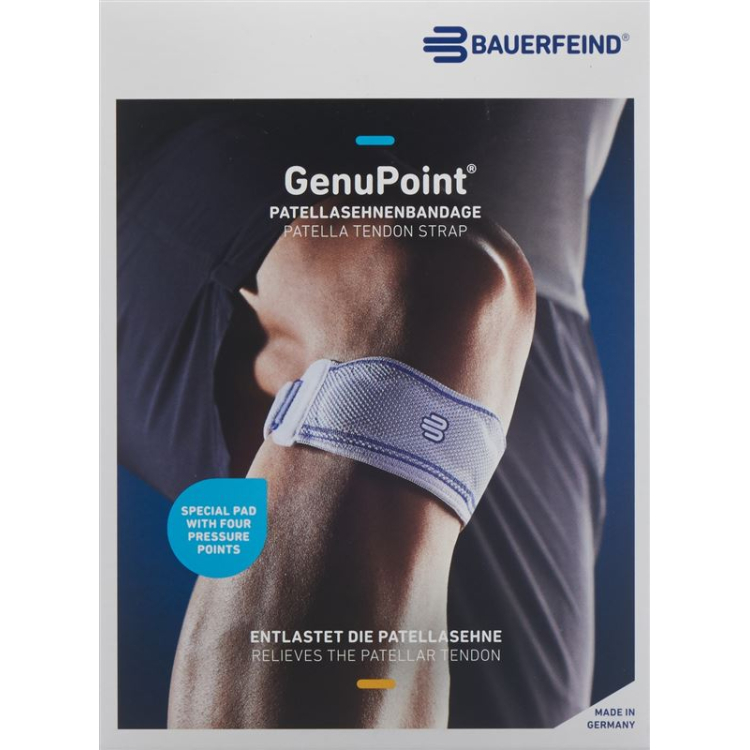 GENUPOINT Aktivbandage Gr3 titano