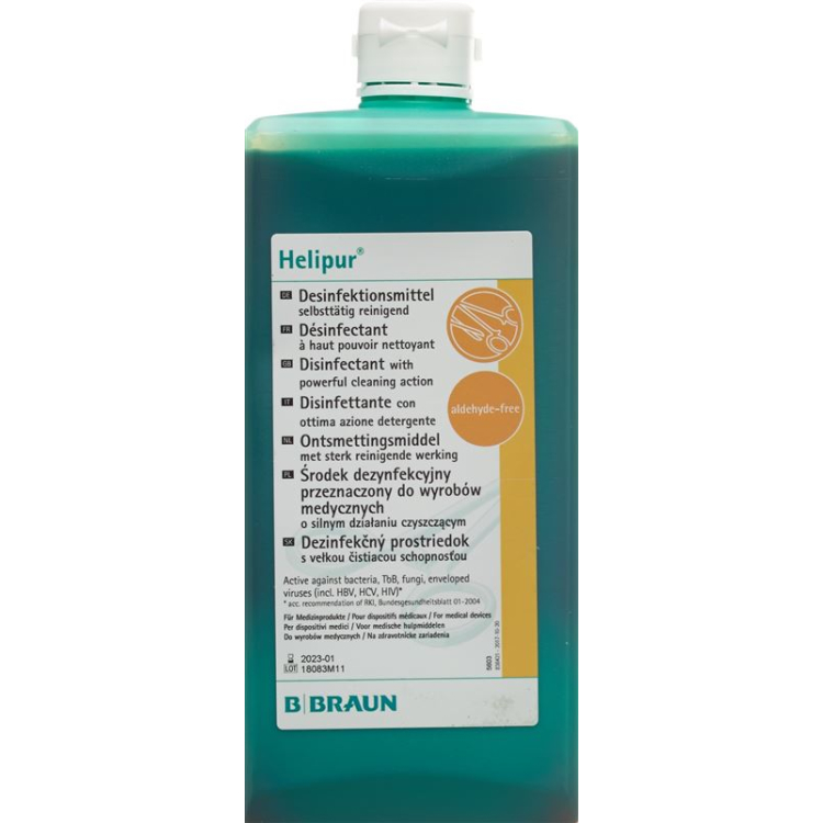 Helipur Instrumentendesinfekt Reiniger 1000 ml