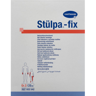 Stülpa Fix ցանցի վիրակապ Gr2 բազմամատով ռուլետ 25 մետր