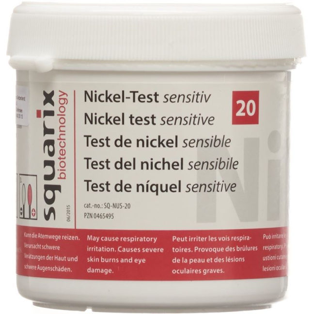 Ujian Nikel Sensitiv Teomed 20 ujian