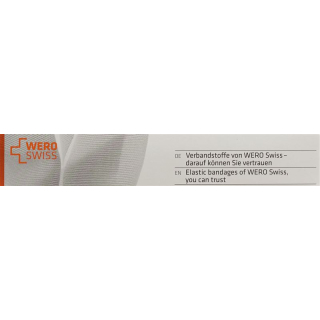 WERO SWISS Fix elastic gauze bandage 4mx4cm white 20 pcs