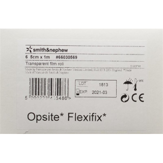 Opsite Flexifix διάφανη μεμβράνη 5cmx1m 6 ρολό