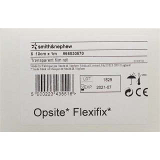 Opsite Flexifix διάφανη μεμβράνη 10cmx1m 6 ρολά