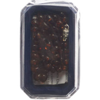 Amberstyle ქარვის ყელსაბამი კონიაკი მუქი 32 სმ მაგნიტური სამაგრით