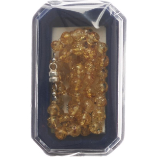 Amberstyle янтарь ожерелье цитрин 32 см магнитті ілгегі бар