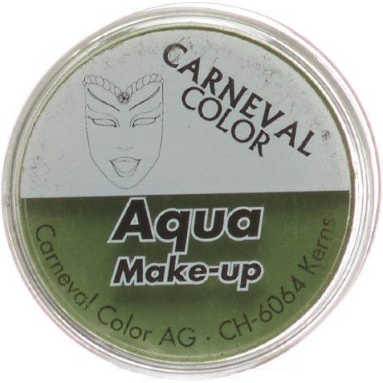 CARNEVAL COLOR AQUA Make Up grön Ds 10 ml