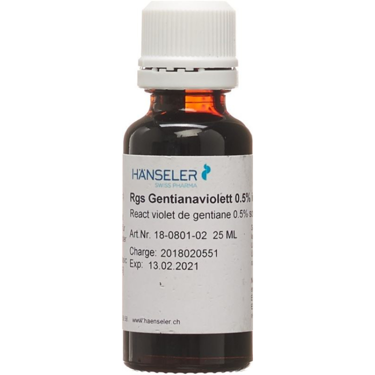 Hänseler Gentian Violet 0,5% 25 ml