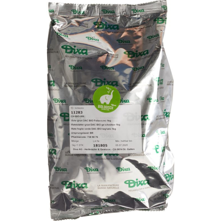 Dixa Mate leaves green DAC BIO cut 1 kg