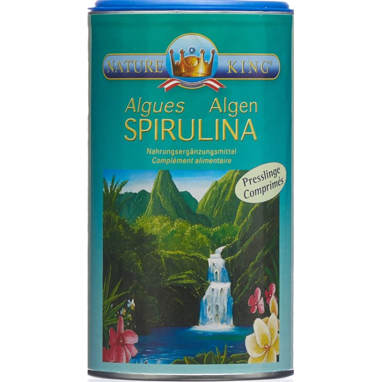 BIOKING Spirulina préselés Hawaii 250 g