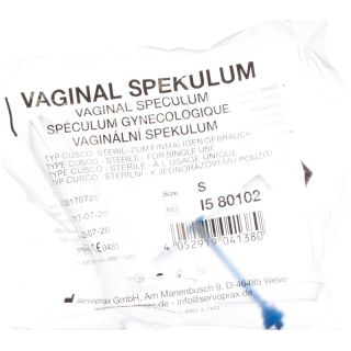 CUSCO speculum 1x plastic sterile S 24mm