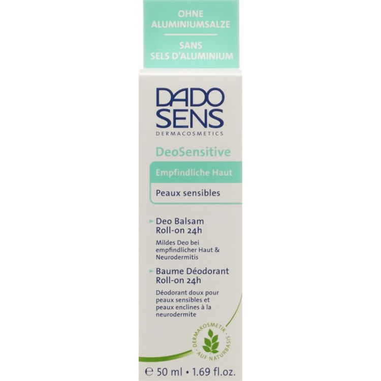 Dado Sens DeoSensitive Deodorant Balsem Roll-on 50 ml