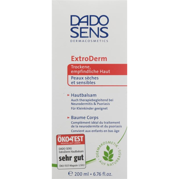 Dado Sens Extroderm skin balm 200 ml