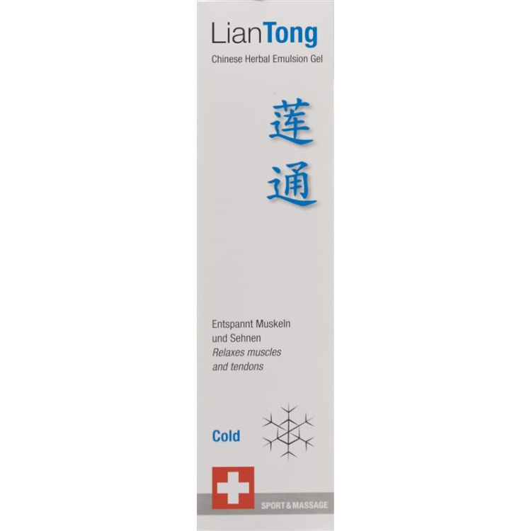 Liantong Chinese Herbal emulsion gel Cold Disp 75 ml