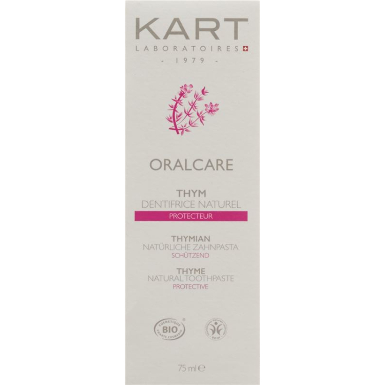 KART Zubní pasta Clay Oralcare Tymián 75 ml