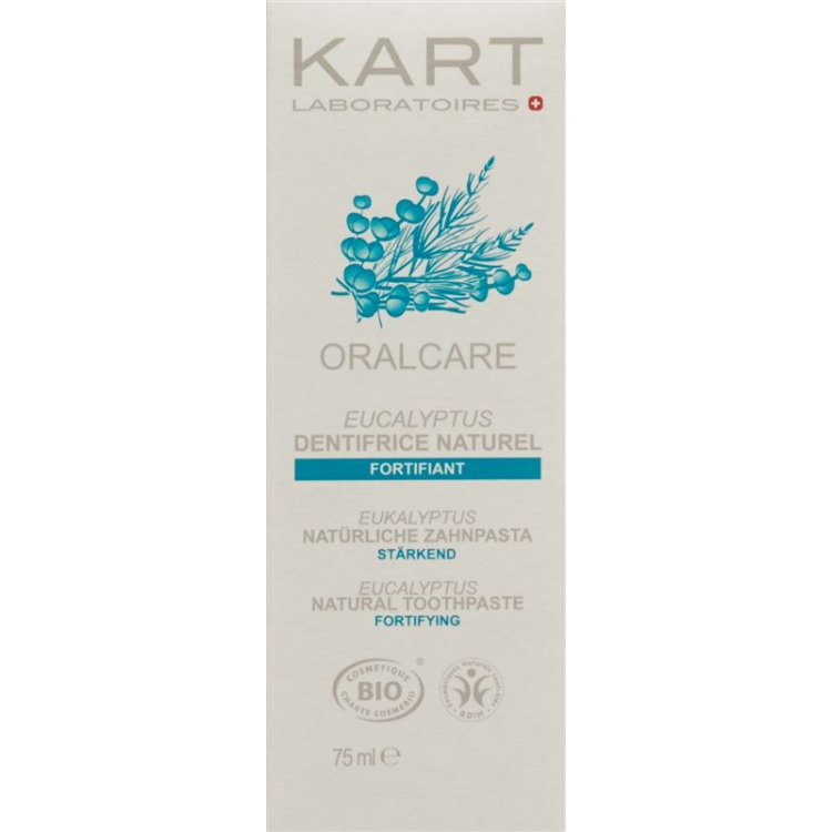 KART Zubní pasta Clay Oralcare Eucalyptus 75 ml