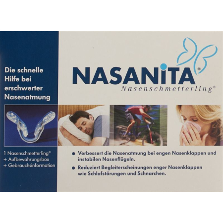 NASANITA Nose Butterfly - Improve Nasal Breathing and Stop Snoring