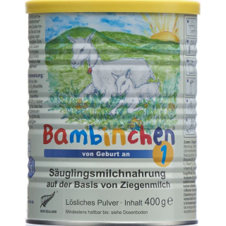 Bambinchen 1 pradinis pienas ožkos pienas 400 g