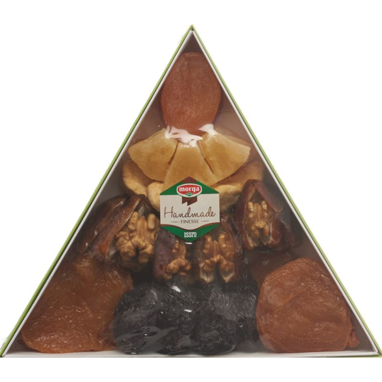 ISSRO dried fruit-Nussdattel pyramid 370 g