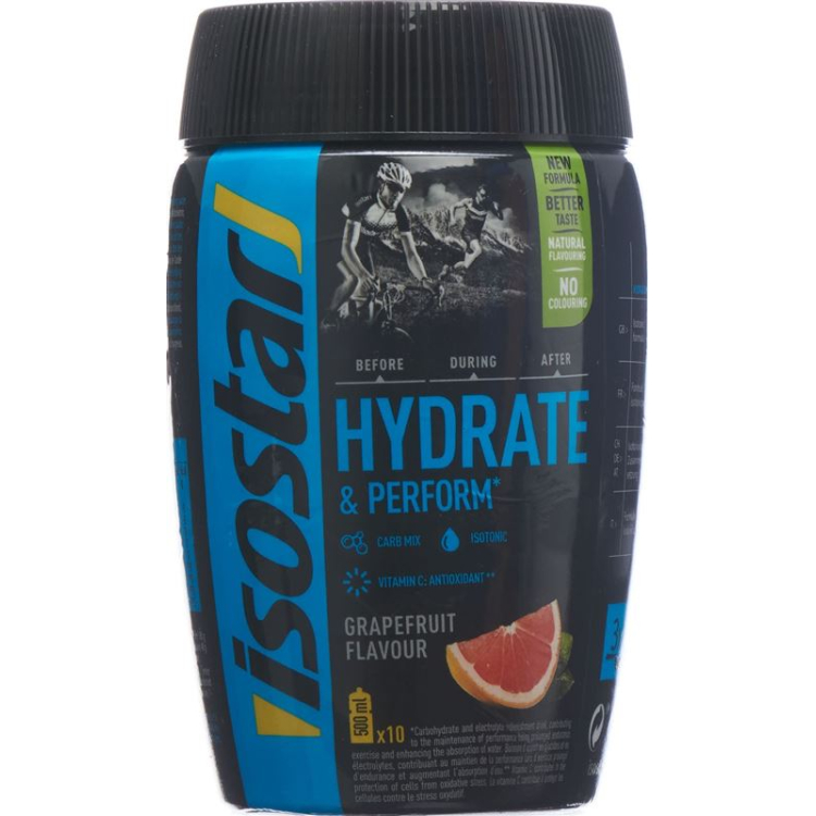 Isostar Hydrate & Perform Powder Grapefruit 400 g