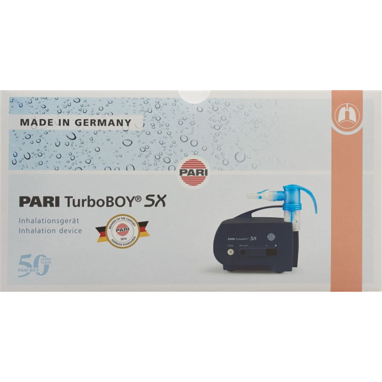 Інгаляційний апарат PARI TurboBOY SX з небулайзером