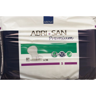 Abri-San Premium מוסיף בצורה אנטומית Nr5 28x54 ס"מ סגול Sa