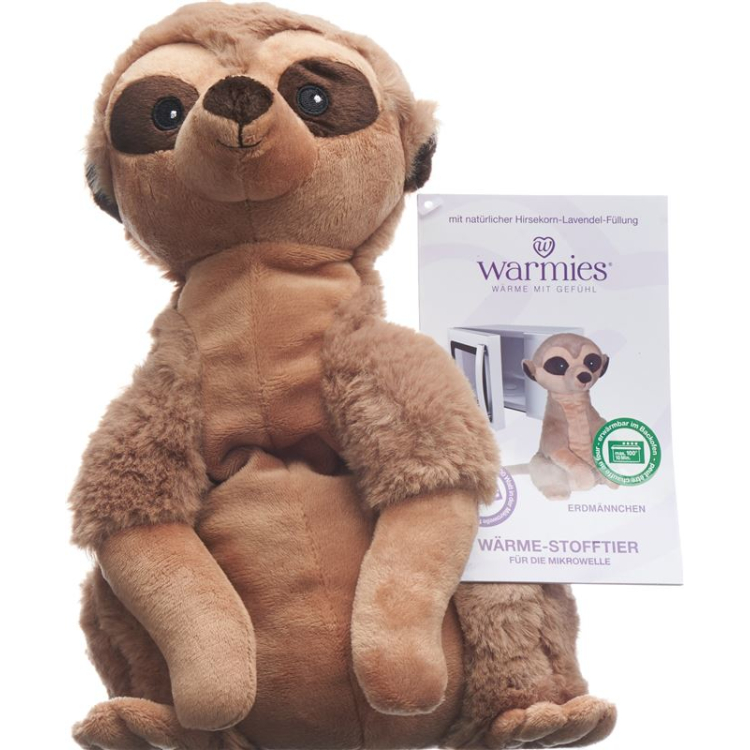 Warmies heat soft toy meerkat Lavender filling