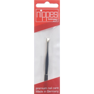 Nippes tweezers 8cm straight nickel-plated
