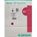Vasco OP Sensitive əlcəklər ölçüsü 8.0 steril lateks 40 cüt