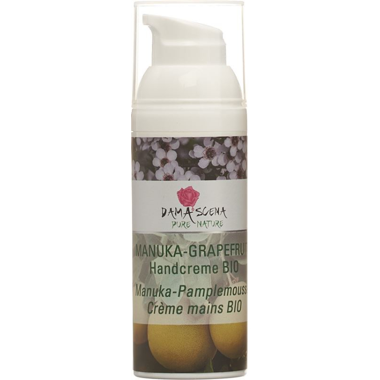 Damascena Manuka Grapefruit Hand Cream Bio Disp 50 ml