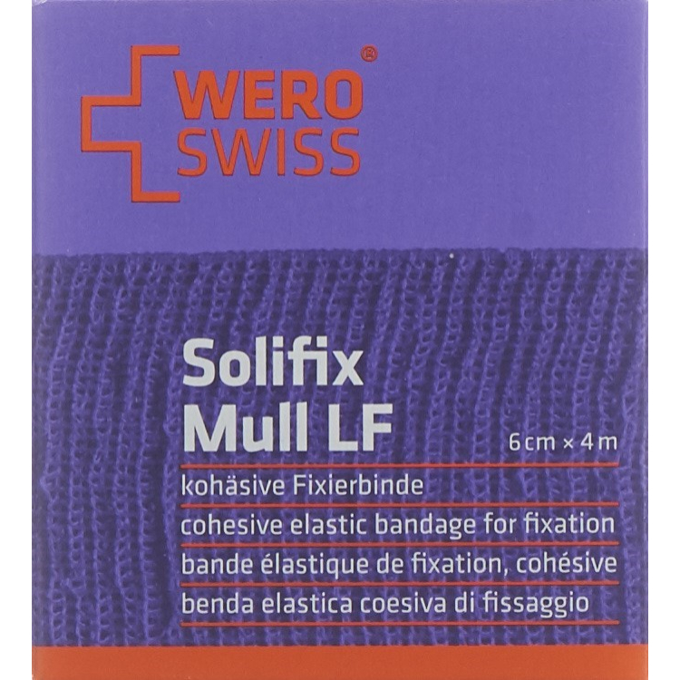 WERO SWISS Solifix 09 خالي من اللاتكس مقاس 6 سم × 4 م