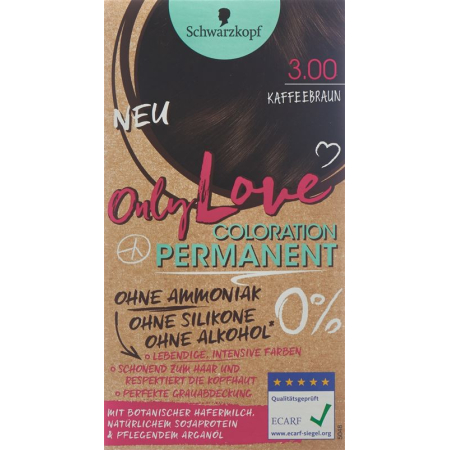 ONLY LOVE 3.00 coffee brown + sticker