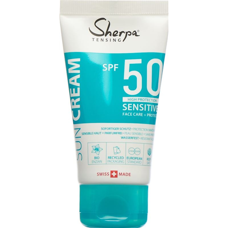 Sherpa Tensing Sunscreen SPF 50 SENSITIVE Tb 50 ml