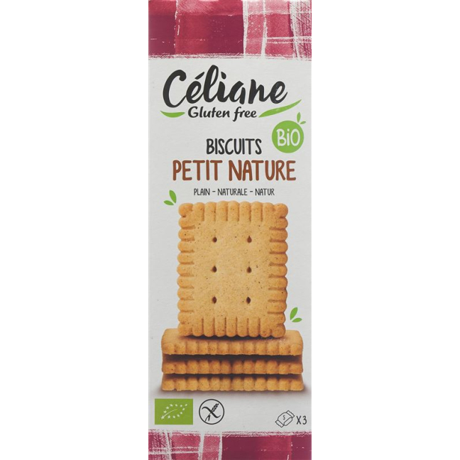 Les Recettes de Céliane shortbread snack gluten free organic 150 g