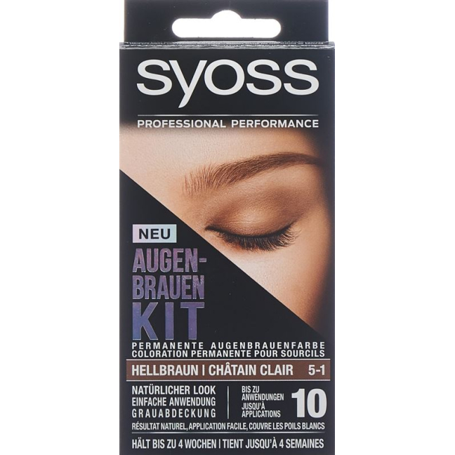 Syoss Eyebrow Kit light brown 10 ml