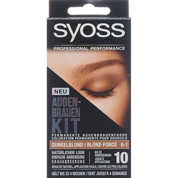 Syoss Eyebrow Kit light brown 10 ml