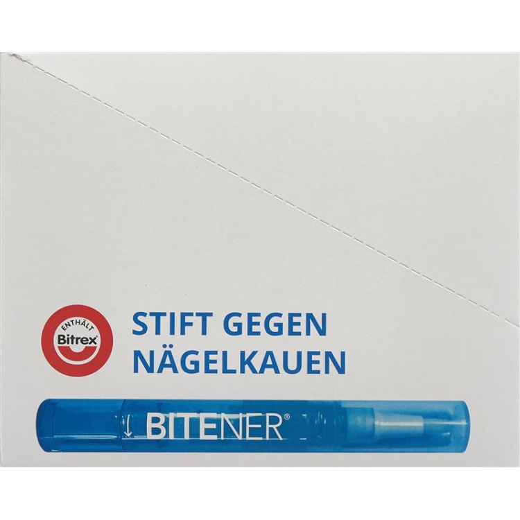 BITENER display pin against nail biting 21-day course of treatment with Bitrex 6 pieces