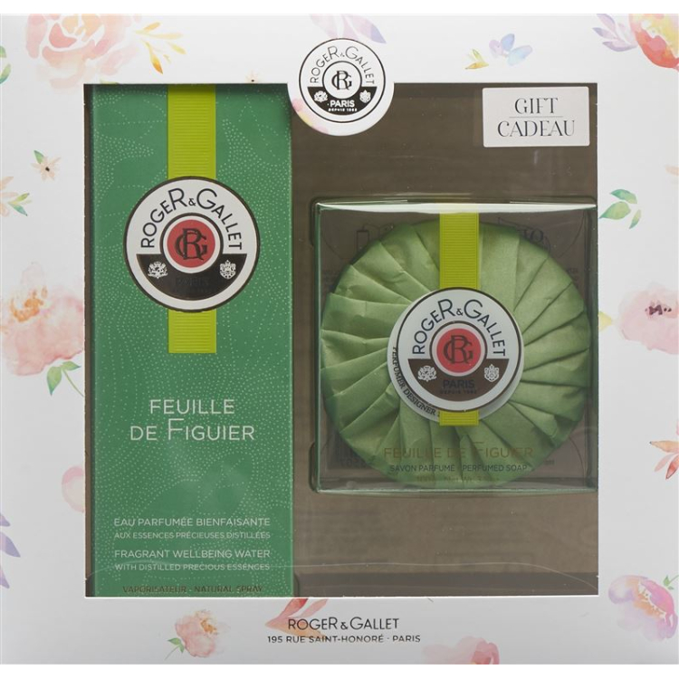 Roger Gallet Gift Feuille de Figuier 2019 100ml + Soap