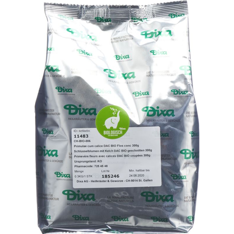 Dixa Сowslips with Сhalice DAC Organic sliced 300 g