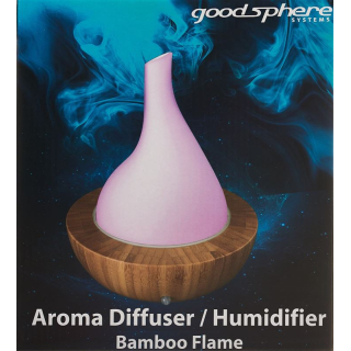 Goodsphere Difusor de Aroma Llama de Bambú