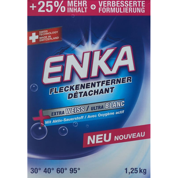 Enka Fleckenentferner Waschmittel Plv 1.25 kg