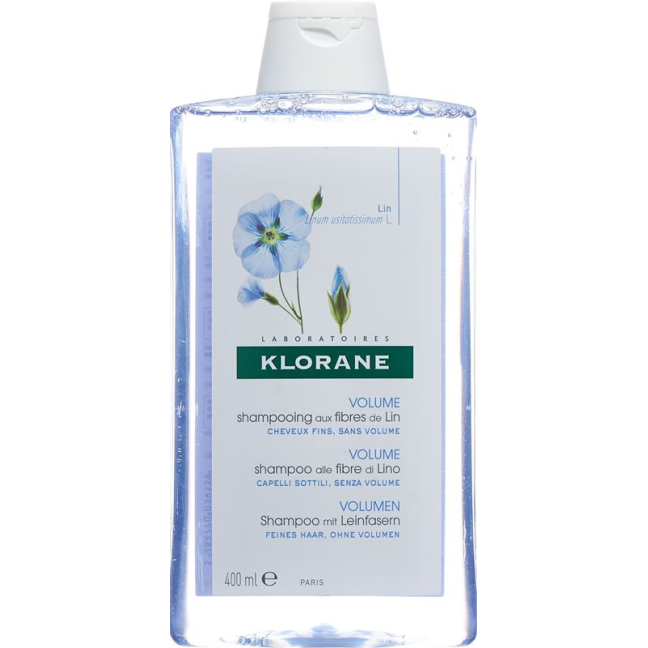 Klorane šampon s lanenim vlaknima 200 ml