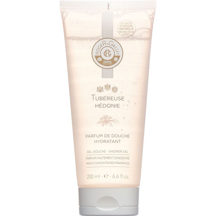 Roger Gallet shower gel Tubéreuse hedonism Tb 200 ml