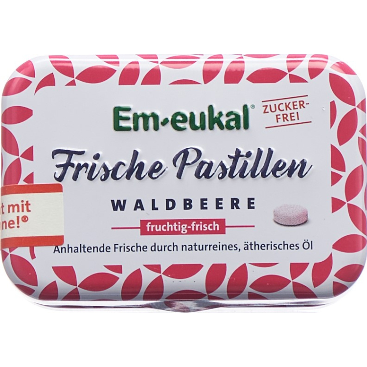 Soldan Em-eukal freshness lozenges Waldbeere sugar free xylitol Ds 20 g