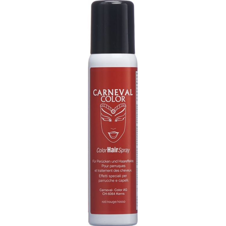 Carnival Color Hair Spray rouge 100 ml