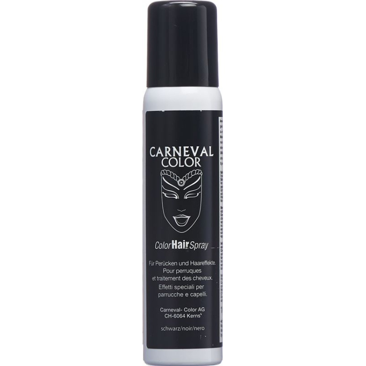 Carnival Color Hårspray svart 100 ml