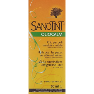 Sanotint Oliocalm olje for sensitiv og irritert hud 60 ml