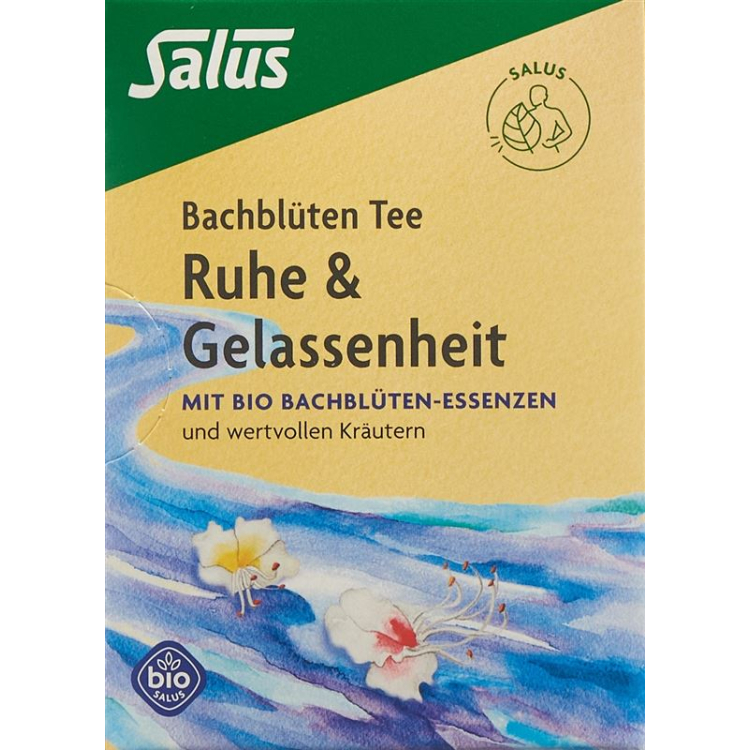 Salus Bach flower tea tranquility and serenity Bio Btl 15 pcs