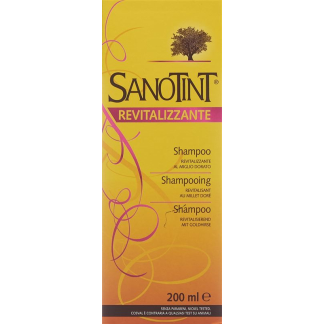 Sanotint Shampoo revitalizante pH 5,5 200 ml